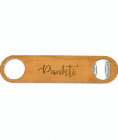 Personalised Bottle Opener with Name - Engraved